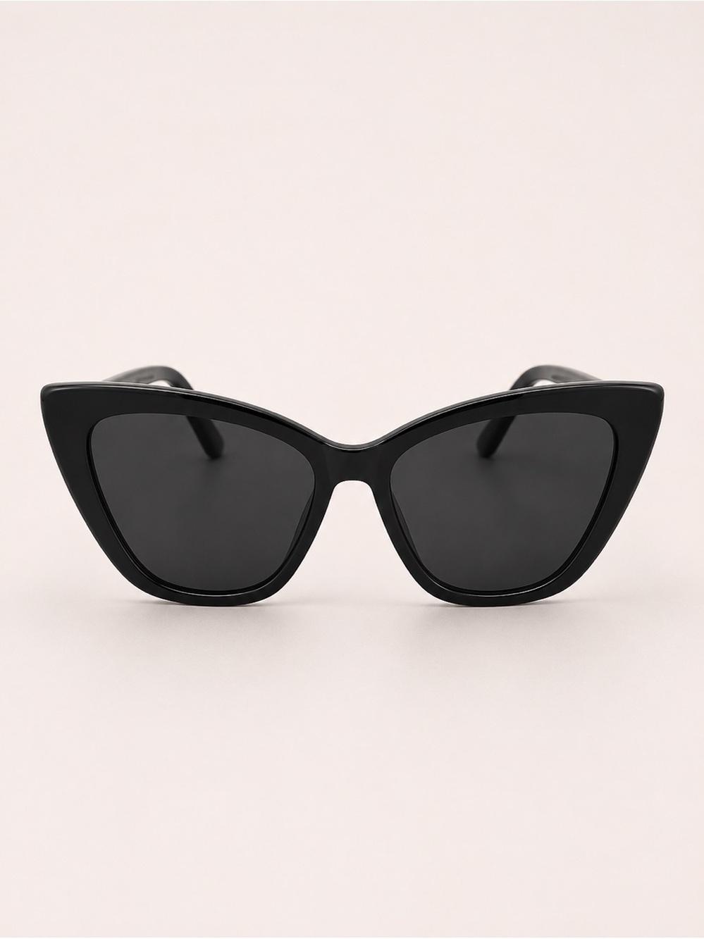 Diff Eyewear Black Cat-Eye Women's Sunglasses